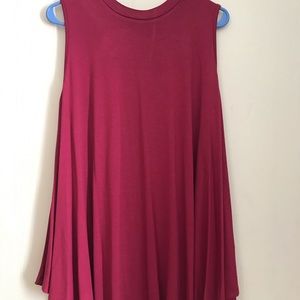 Lane Bryant, sleeveless swing blouse